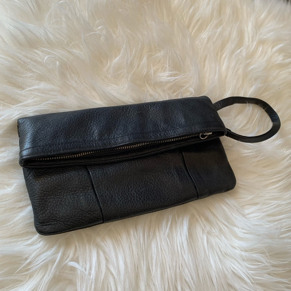 Kenneth Cole Leather Clutch/Wristlet